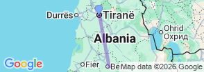 Tour route map
