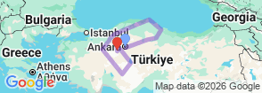 Tour route map