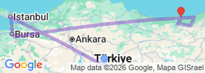 Tour route map