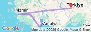 Tour route map