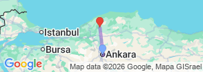 Tour route map