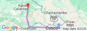 Tour route map