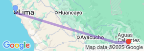 Tour route map