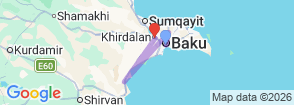 Tour route map