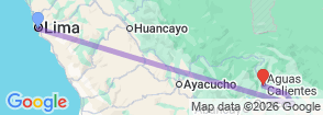 Tour route map