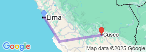 Tour route map