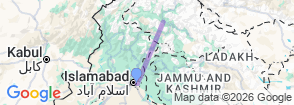 Tour route map