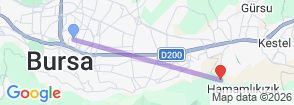 Tour route map