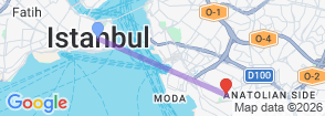 Tour route map