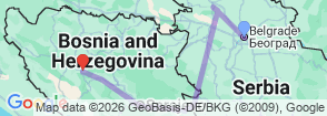 Tour route map