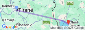 Tour route map