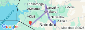 Tour route map