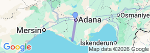 Tour route map
