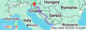 Tour route map