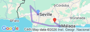 Tour route map