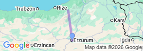 Tour route map