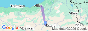 Tour route map