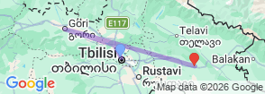 Tour route map