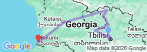 Tour route map