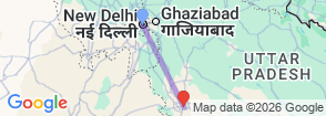 Tour route map