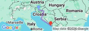 Tour route map