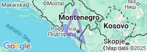Tour route map