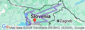 Tour route map