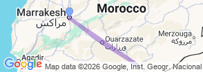 Tour route map