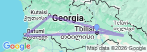 Tour route map