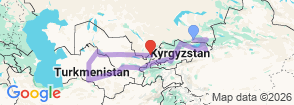 Tour route map