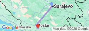 Tour route map