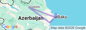 Tour route map