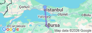 Tour route map