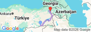 Tour route map