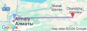 Tour route map