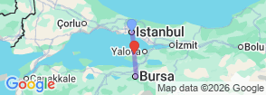 Tour route map