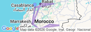 Tour route map