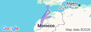 Tour route map