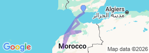 Tour route map