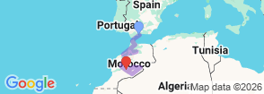 Tour route map