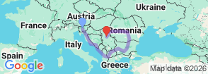Tour route map