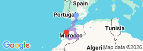 Tour route map