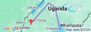 Tour route map