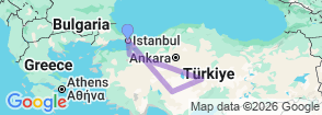 Tour route map