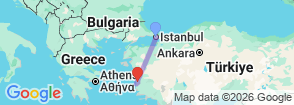 Tour route map