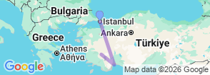 Tour route map