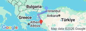 Tour route map