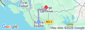 Tour route map