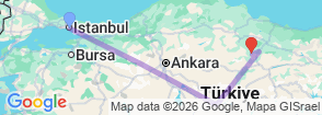 Tour route map
