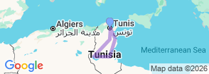 Tour route map